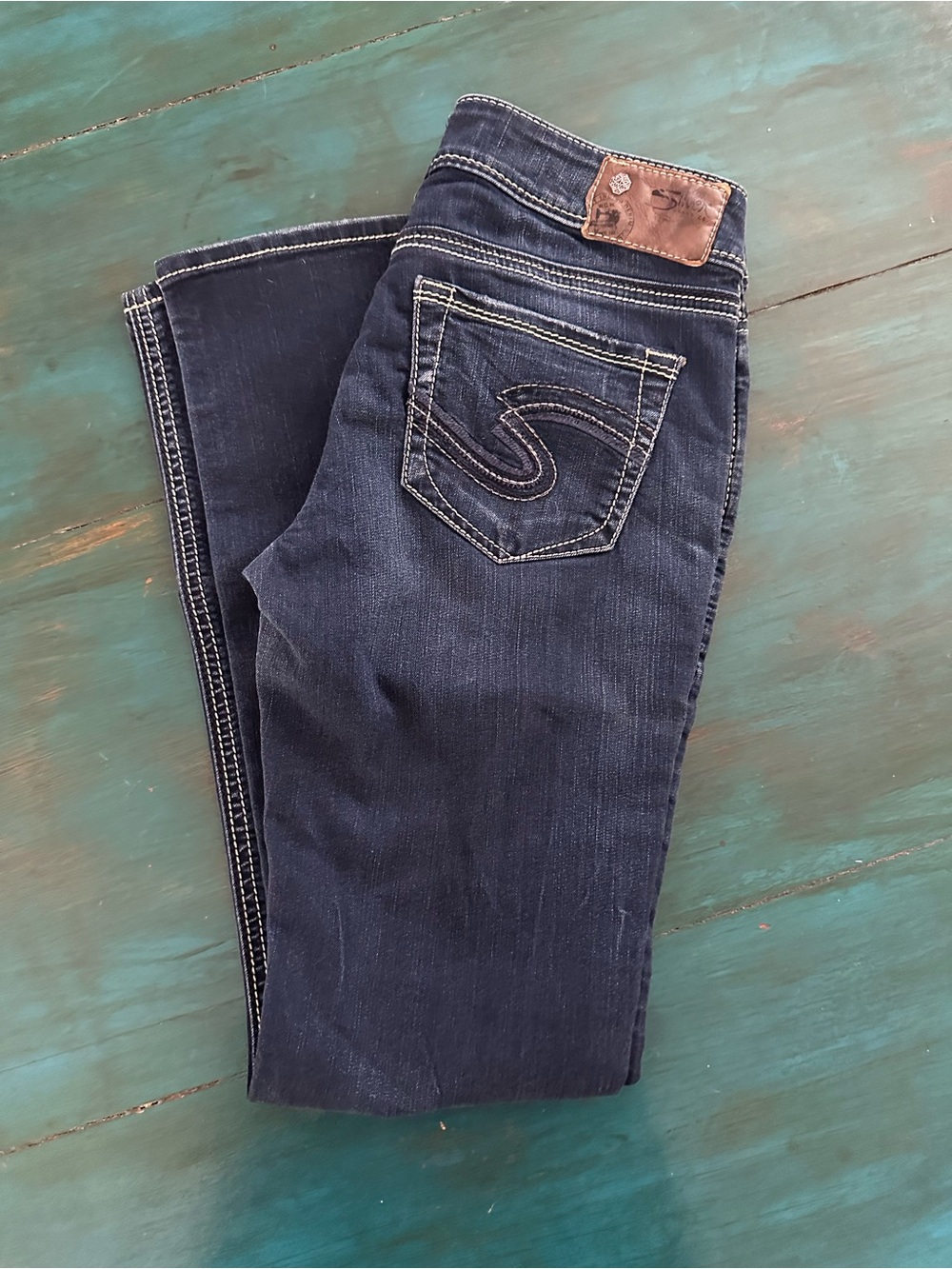 Silver Jeans Dark Blue Skinny Women's Jeans